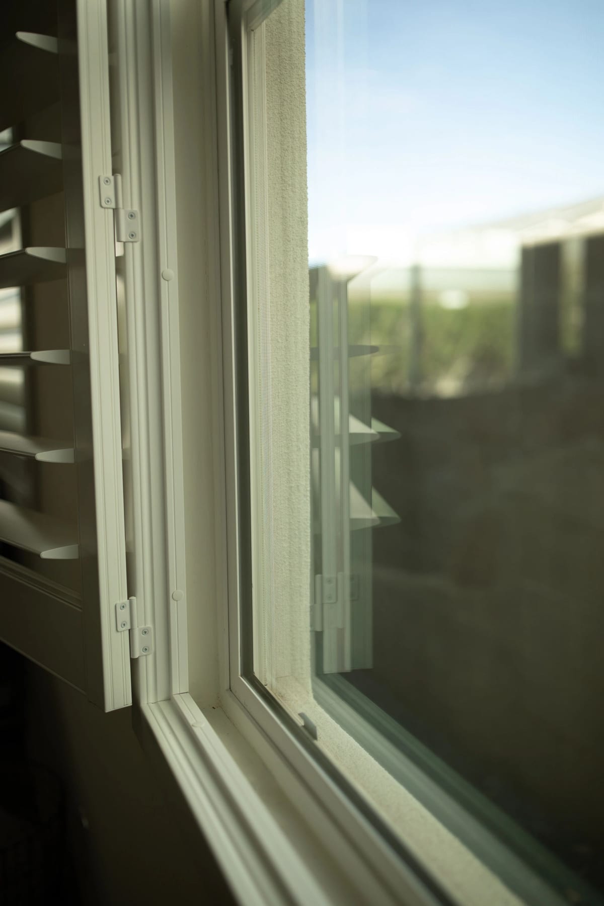 Streak-free window after professional cleaning, East Valley, AZ